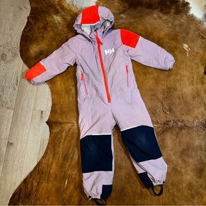 Helly Hansen Kids Jacket - Purple and Red